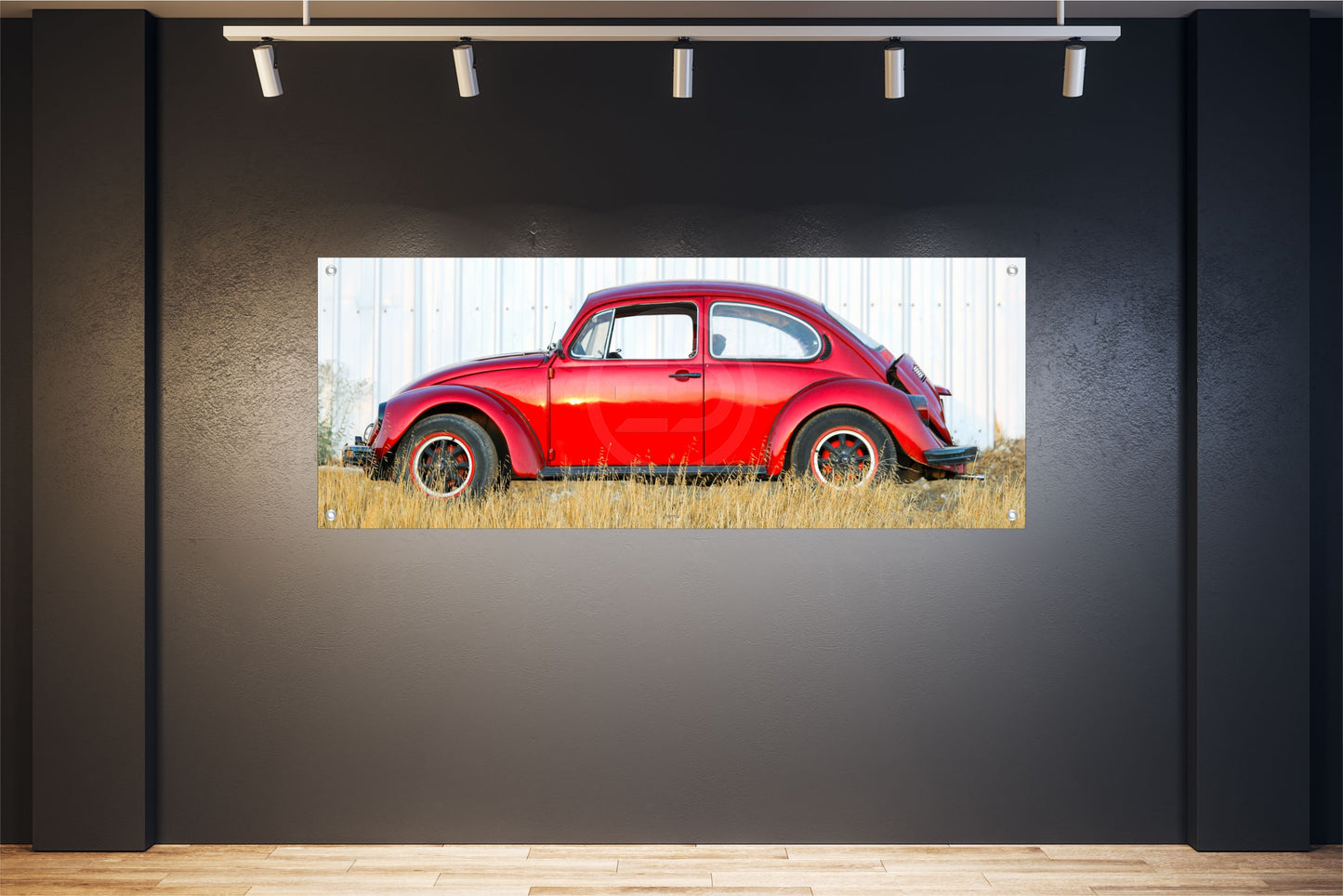 AUTO WANDBILDER POSTER DEKO BILDER XXL 160x60 VW KÄFER RETRO OLDTIMER