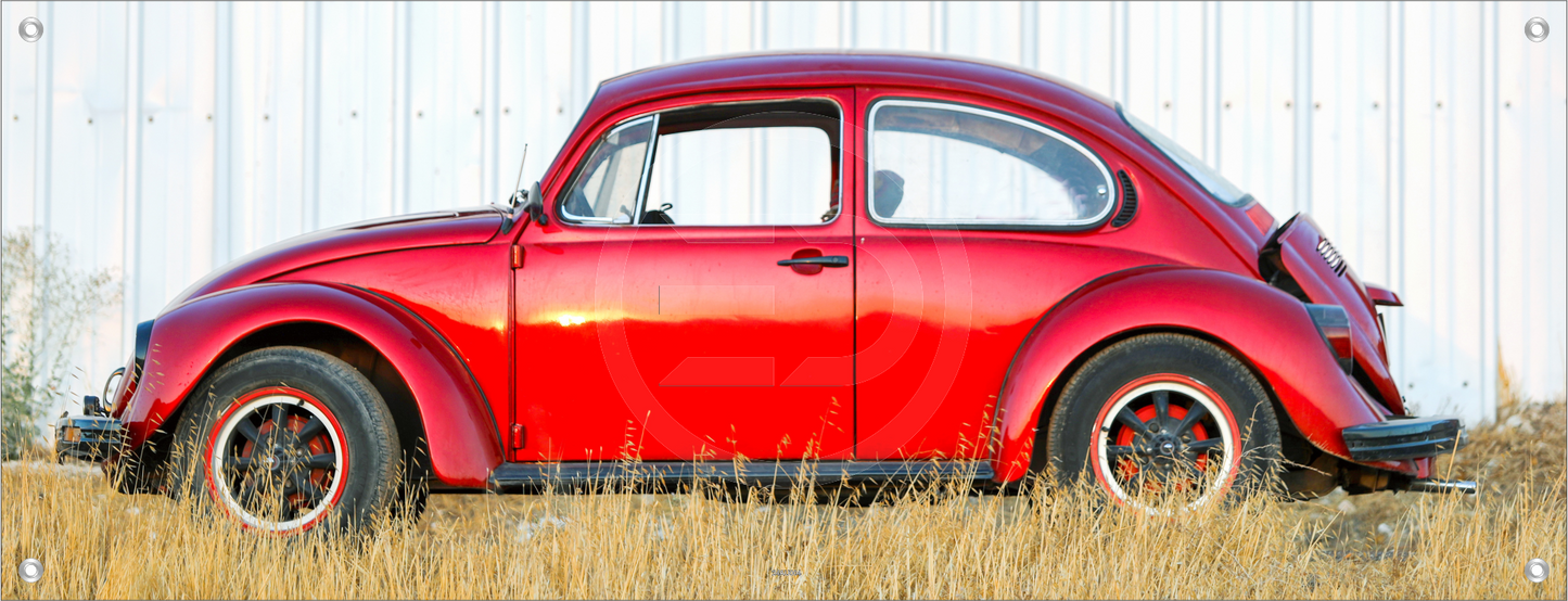 AUTO WANDBILDER POSTER DEKO BILDER XXL 160x60 VW KÄFER RETRO OLDTIMER