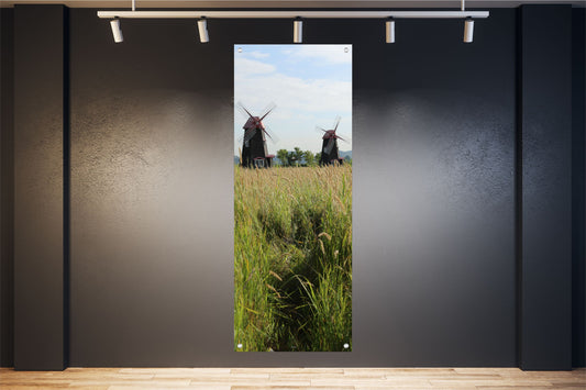 LANDSCHAFT WANDBILDER POSTER DEKO BILDER GROSS INNEN AUSSEN WINDMÜHLEN NATUR