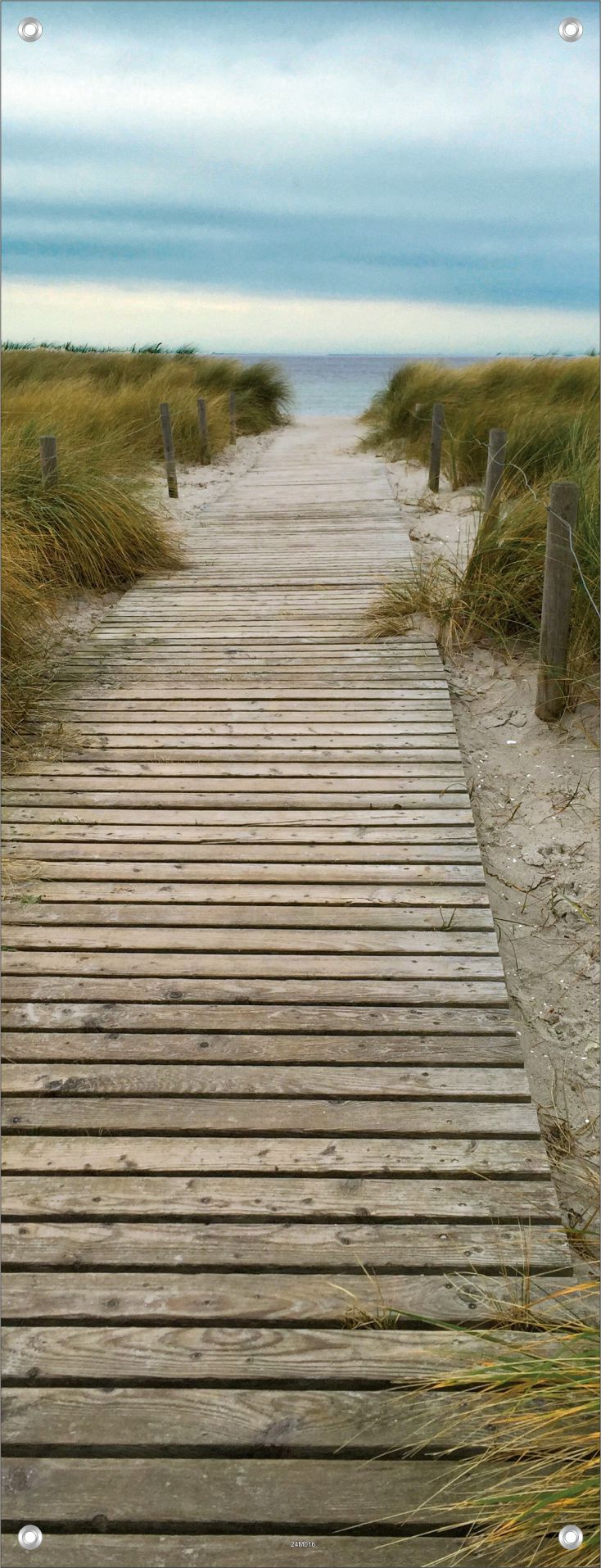 MEER WANDBILDER POSTER DEKO BILDER XXL 60x160 NATUR HOLZPFAD DÜNEN