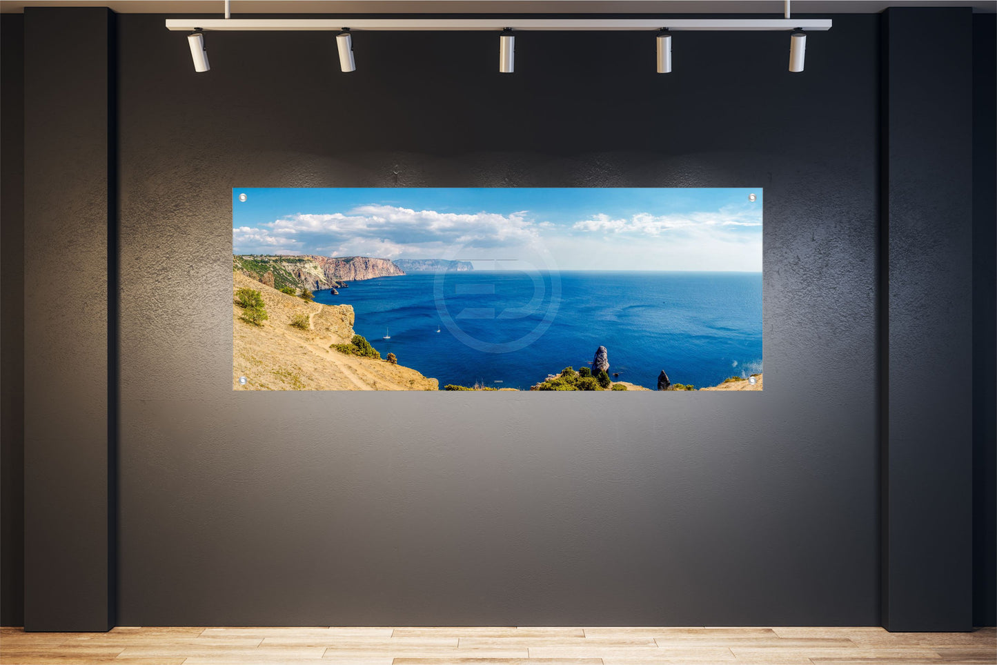 MEER WANDBILD POSTER DEKO BILDER XXL 160x60 INSEL AUSSICHT KÜSTE