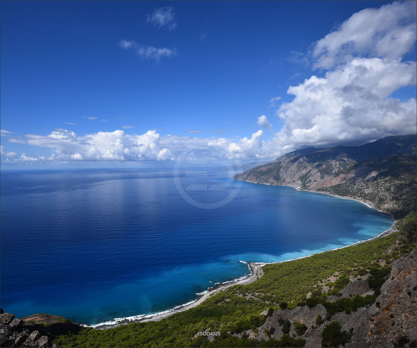 Outdoor Bild Banner Außen Gartenposter wetterfest XXL 300x250 Küste Insel Meer