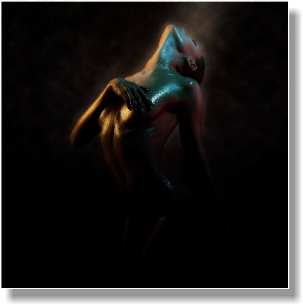 WANDBILDER MIT RAHMEN BILDER XXL MODERN WOHNZIMMER FRAU EROTIK FOTOGRAFIE