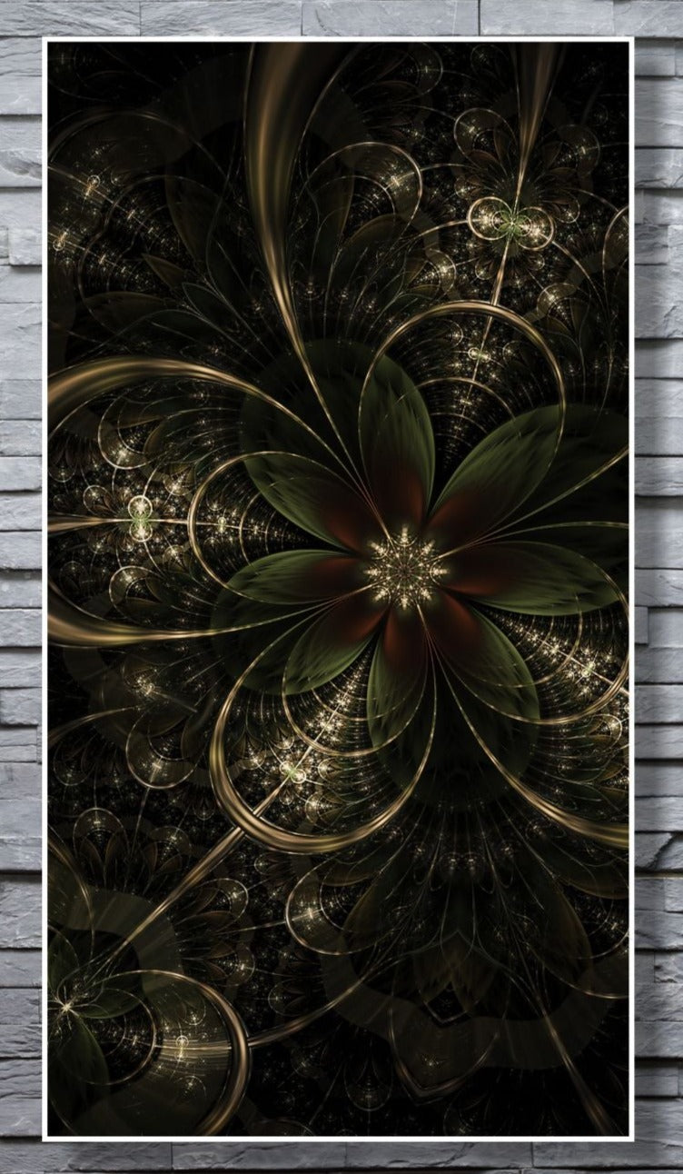 WANDBILDER MIT RAHMEN ABSTRAKT BILDER XXL MODERN WOHNZIMMER BLUME