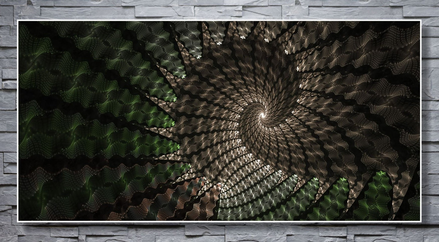 WANDBILDER MIT RAHMEN ABSTRAKT BILDER XXL MODERN WOHNZIMMER SCHNECKE